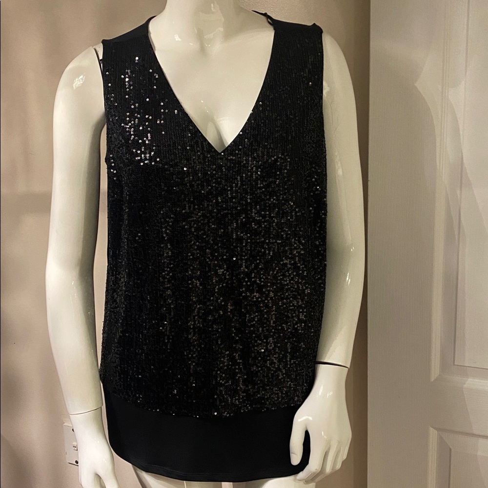 Brand New Top With Tags Michael kors sleeveless top size 1X - Picture 7 of 12